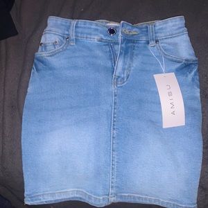 Denim skirt